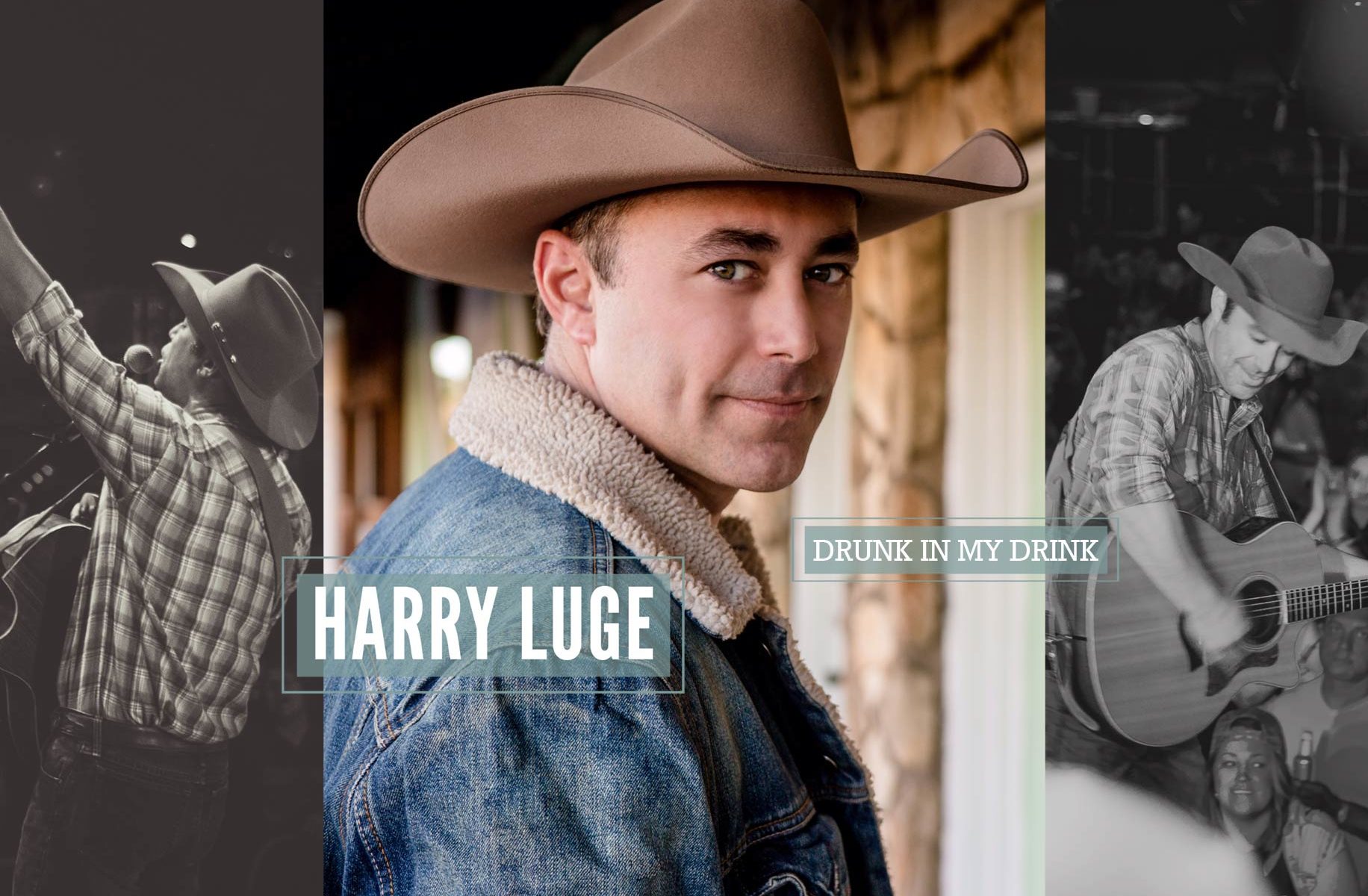 DRUNK IN MY DRINK By HARRY LUGE : New Country Single Hits Oct. 27