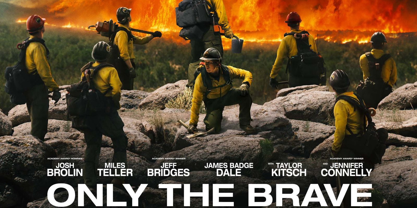 Only The Brave (2017): Based on the true story of the Granite Mountain Hotshots, a group of elite firefighters risk everything to protect a town from a historic wildfire.